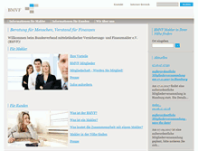 Tablet Screenshot of bmvf.de